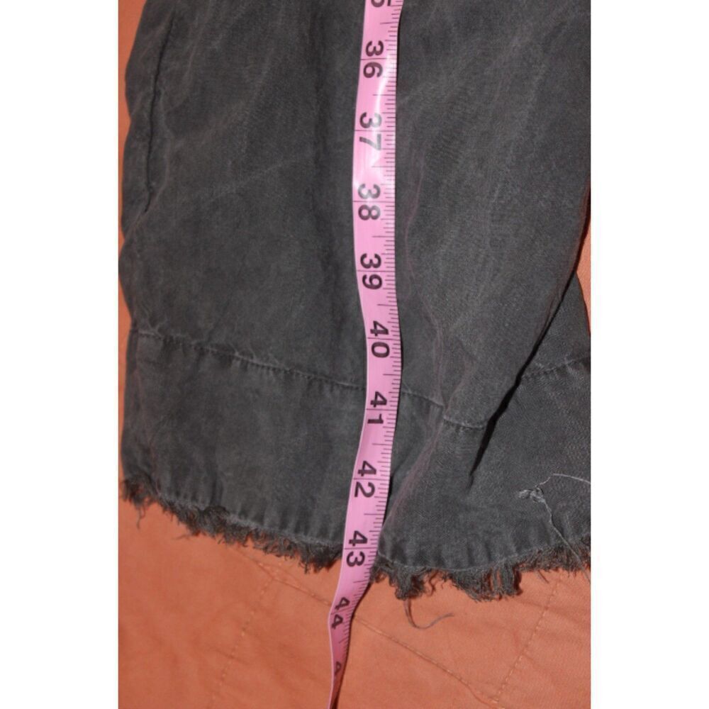 ANTHROPOLOGIE Cloth and Stone Wide Leg Cropped Jumpsuit Strapless in Medium - Picture 6 of 10